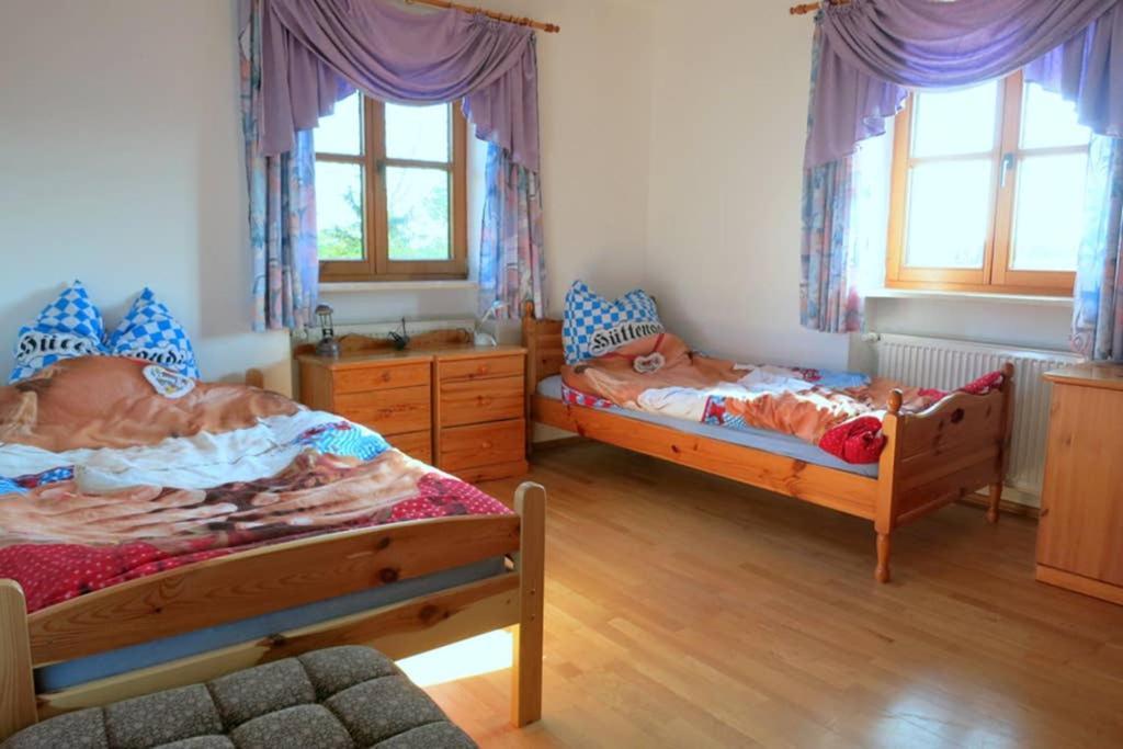 Ferienwohnung Bergmann Burgkirchen an der Alz Exterior foto