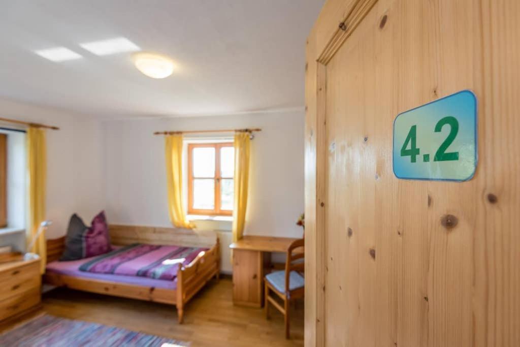 Ferienwohnung Bergmann Burgkirchen an der Alz Exterior foto